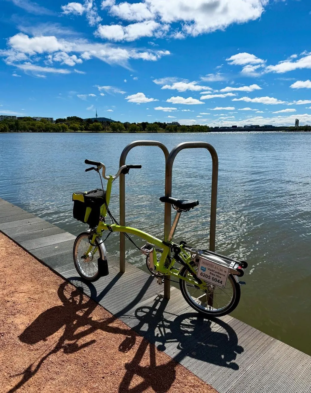 What can you do at Lake Burley Griffin, Canberra
